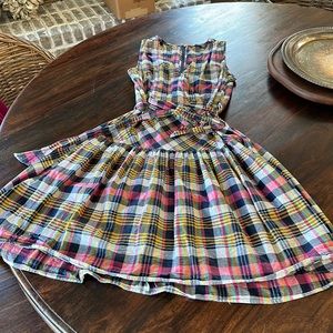 Brooks Brothers Multicolor Plaid Dress